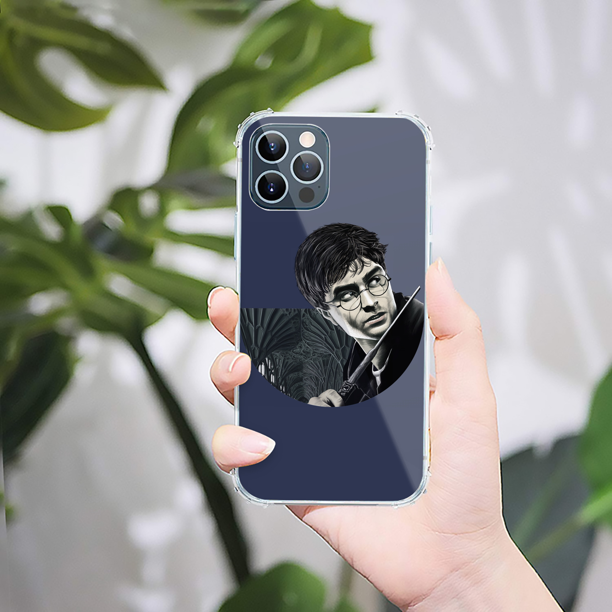 （画像用） Harry Potter ハリー・ポッターシリーズ 【iPhone 12シリーズ対応】透明スマホケース（クリアソフトケース）